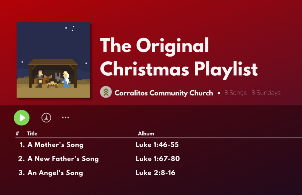 original Christmas playlist
