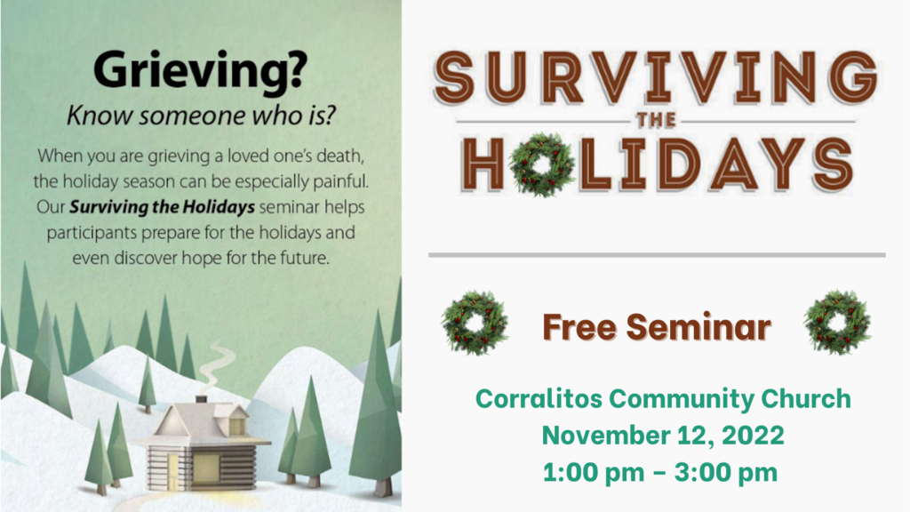 Surviving the Holidays Flyer